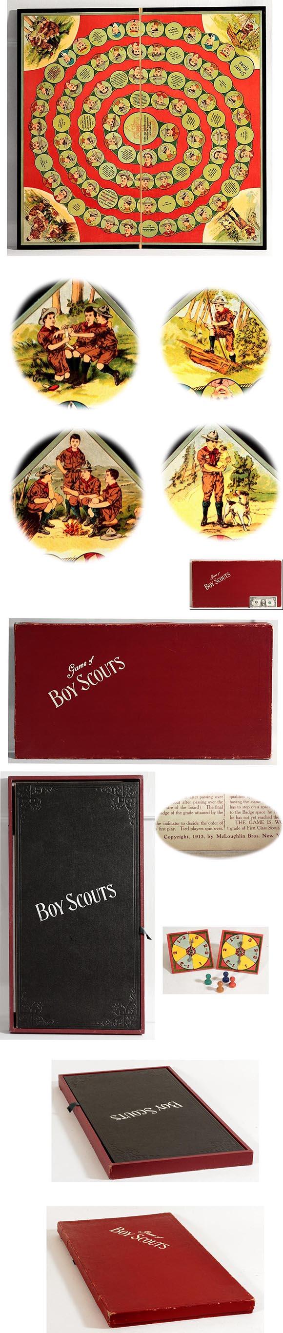 1913 McLoughlin, The Game of Boy Scouts in Original Box